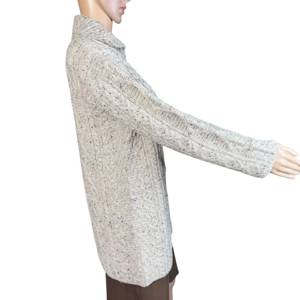 Other New Kilronan Knitwear Cable Knit Wool Cardigan Made In Irel Size S / US 4 / IT 40 - 3 Thumbnail