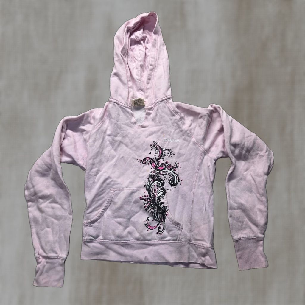 Comfort Colors Comfort Colors Pink Hoodie Shirt Adult S Small Womens Hoodie Pink Sweater 90s? Size S / US 4 / IT 40 - 1 Thumbnail