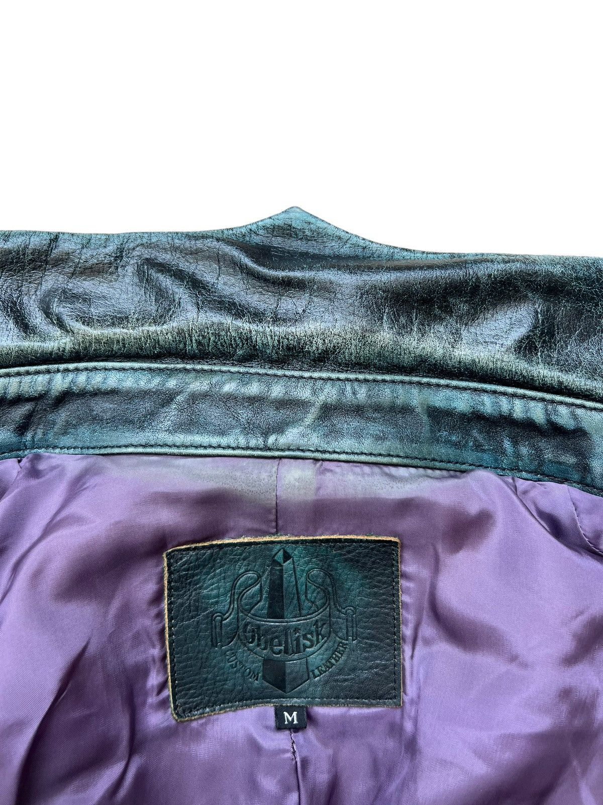 Obelisk Vintage Obelisk Japan Nice Patina Horse Leather Shirt Size US M / EU 48-50 / 2 - 21 Thumbnail