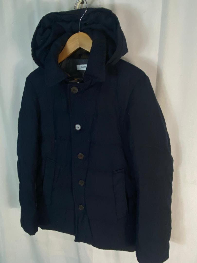 SHIPS Unisex🔥Ships down puffer hoodie jacket Size US S / EU 44-46 / 1 - 2 Thumbnail