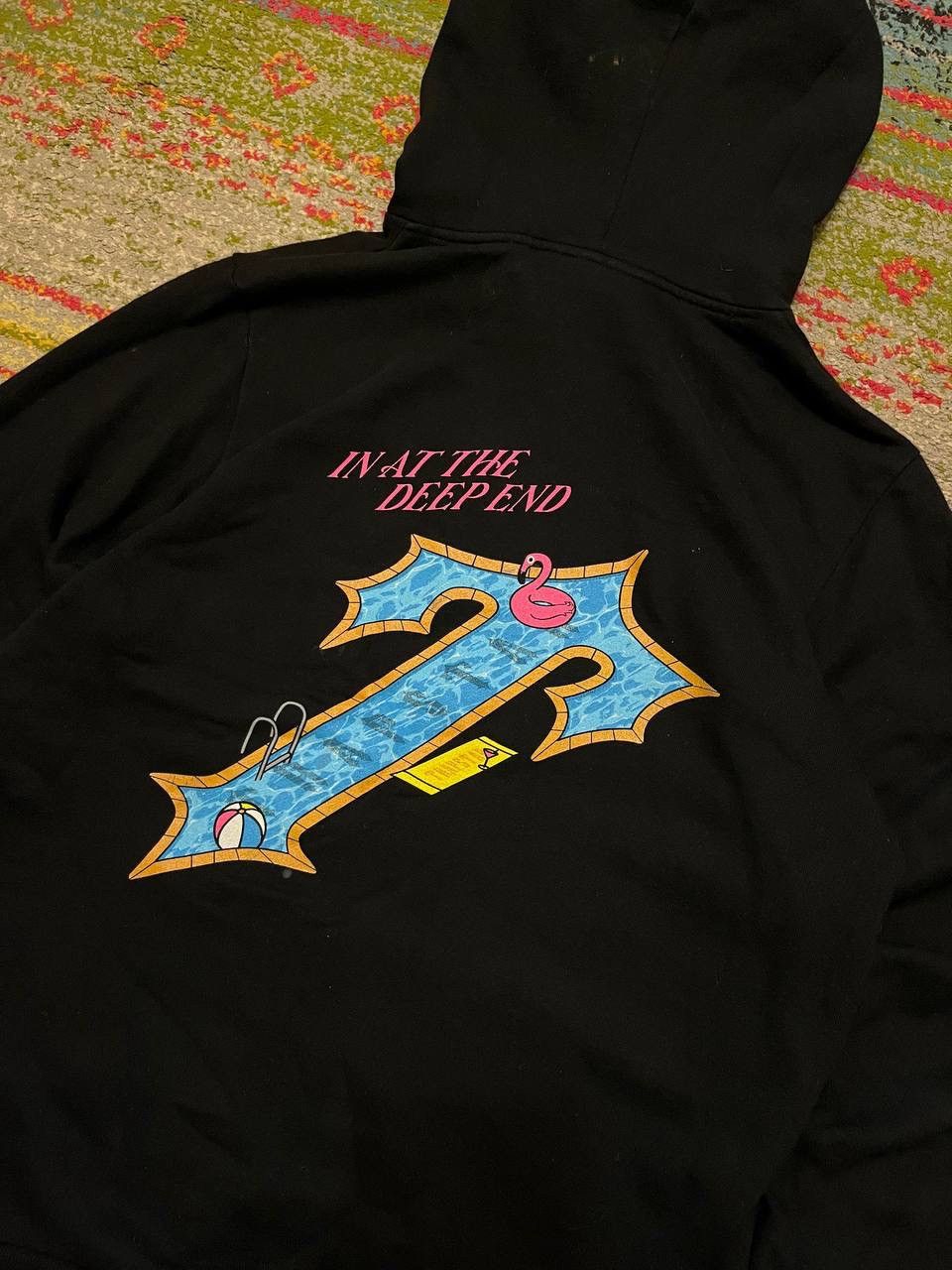 Trapstar London Vintage Trapstar In At The Deep End Boxy Hoodie S Size US S / EU 44-46 / 1 - 2 Thumbnail