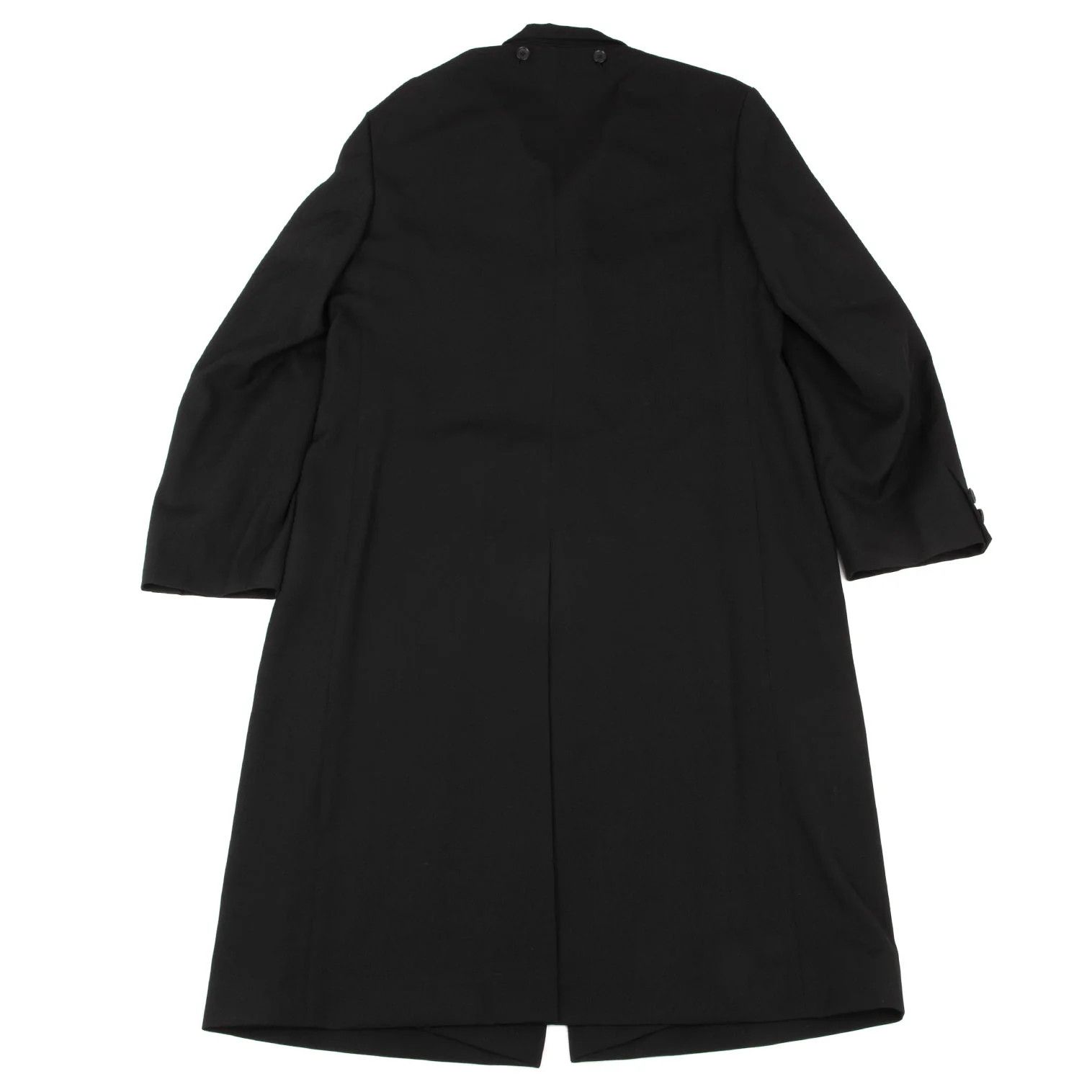 Yohji Yamamoto Yohji Yamamoto Wool Gabardine Layered Coat Size US S / EU 44-46 / 1 - 15 Thumbnail