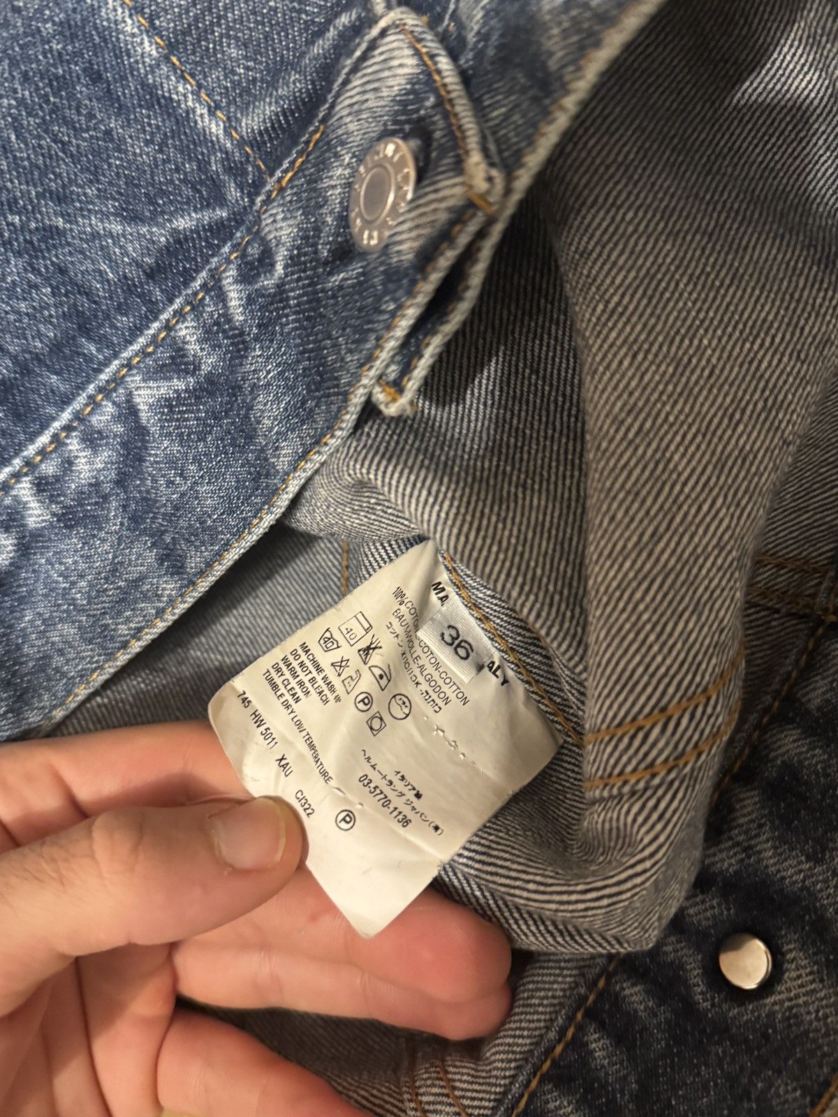 Helmut Lang Helmut Lang classic denim jacket Size XS / US 0-2 / IT 36-38 - 4 Thumbnail