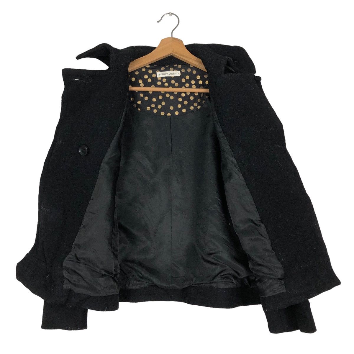 Issey Miyake 🔥Cropped Biker Jacket Tsumori Chisato Japan Double Breast Size US S / EU 44-46 / 1 - 13 Thumbnail