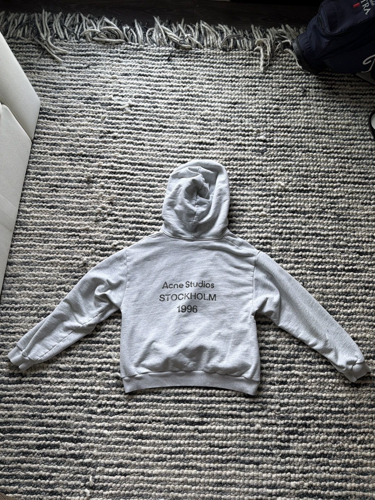 Acne Studios Acne Studios Fleece Logo Hoodie Size US L / EU 52-54 / 3 - 1 Thumbnail