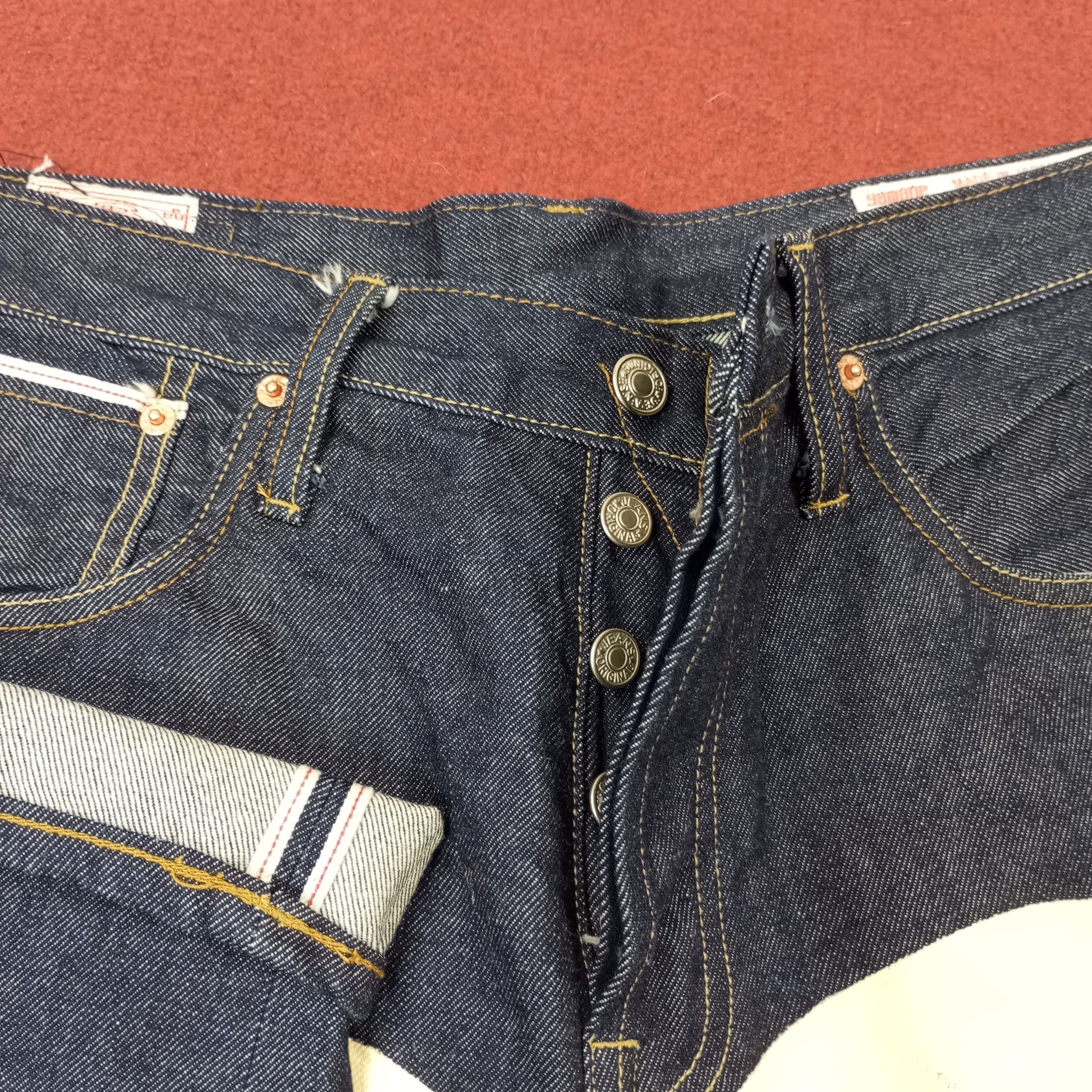 Japanese Brand × Vintage Evisu Japanese Brand Custom Daicock Jeans c217n11 Size US 32 / EU 48 - 12 Thumbnail
