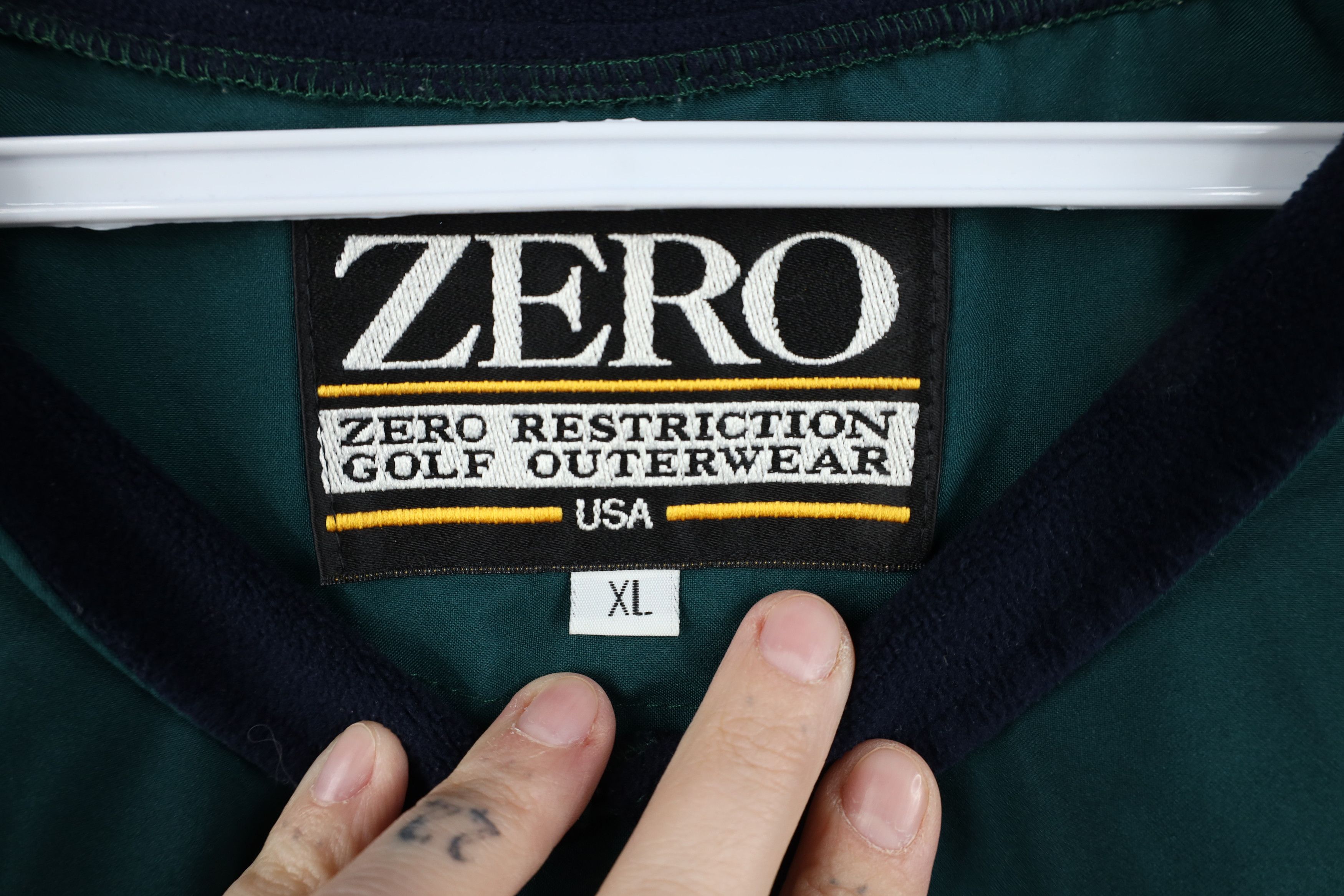 Vintage Zero Restriction Polo Golf and Country Club Pullover Jacket Size US XL / EU 56 / 4 - 9 Thumbnail