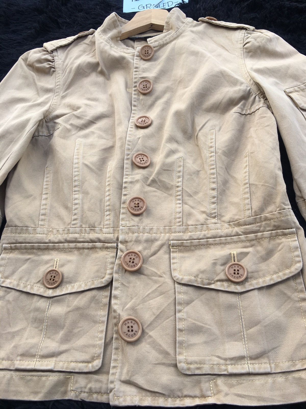 Marc Jacobs Rare Vintage Marc Jacobs Buttons Jacket Size S / US 4 / IT 40 - 11 Thumbnail