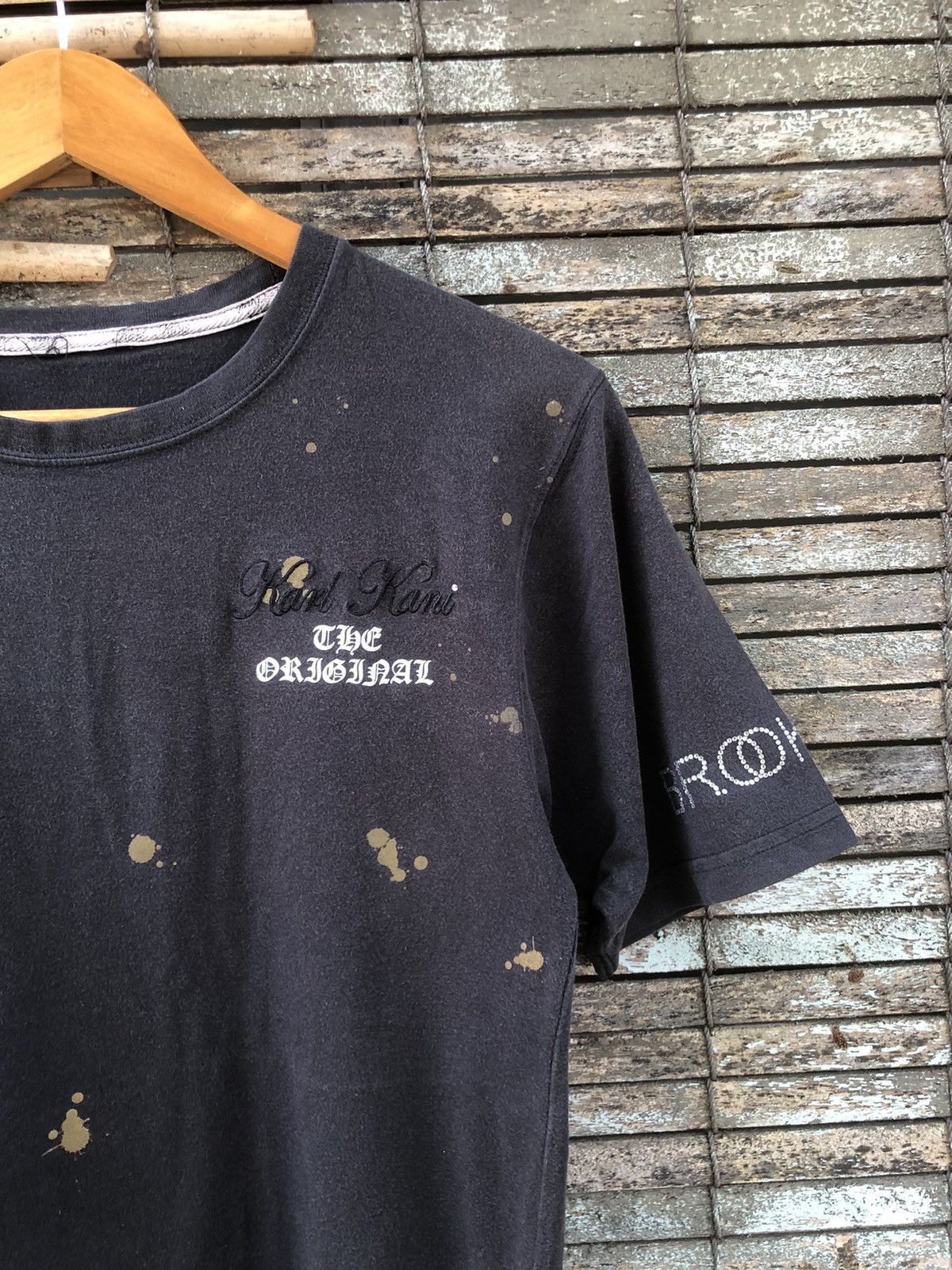 Japanese Brand 🔥Vintage Y2K🔥Karl Kani King Of Black Tshirts Size US S / EU 44-46 / 1 - 17 Thumbnail