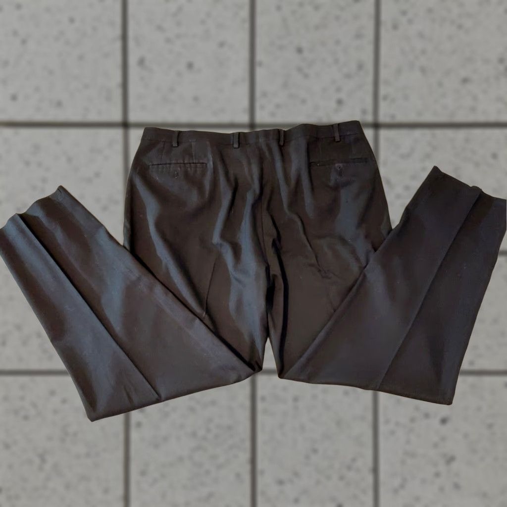Polo Ralph Lauren Polo Ralph Lauren Mens Pants Chino 42x32 Black Slacks Dress Khaki Trousers Size US XL / EU 56 / 4 - 1 Thumbnail
