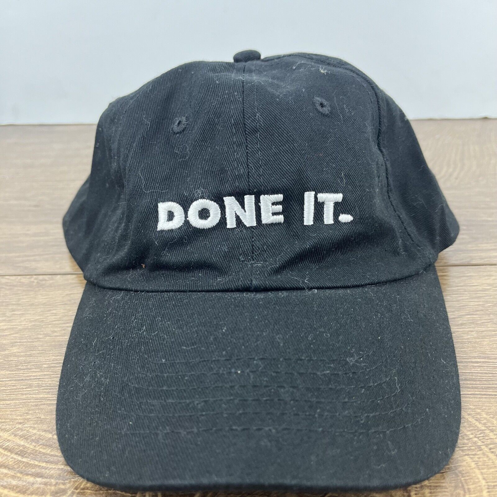 Other Done It Hat Done It Snapback Hat Black Hat Adjustable Black Size ONE SIZE - 4 Thumbnail