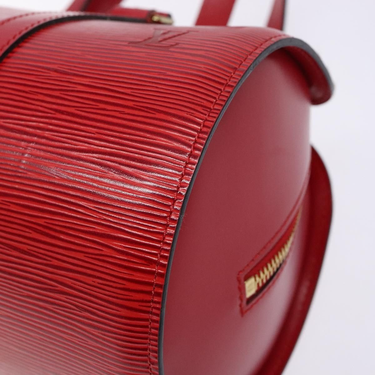 Louis Vuitton LOUIS VUITTON Epi Soufflot Hand Bag Red M52227 Size ONE SIZE - 14 Thumbnail