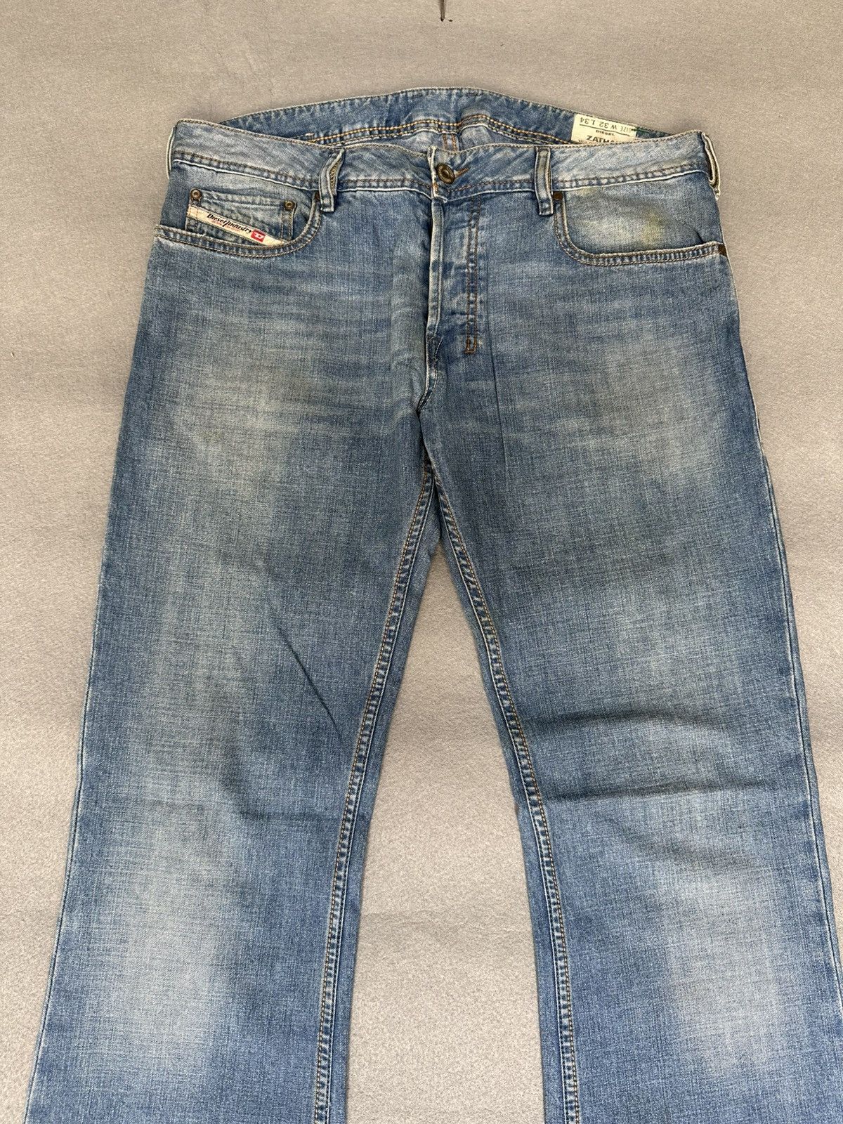 Diesel FLARE Diesel Distressed Denim Size US 34 / EU 50 - 4 Thumbnail