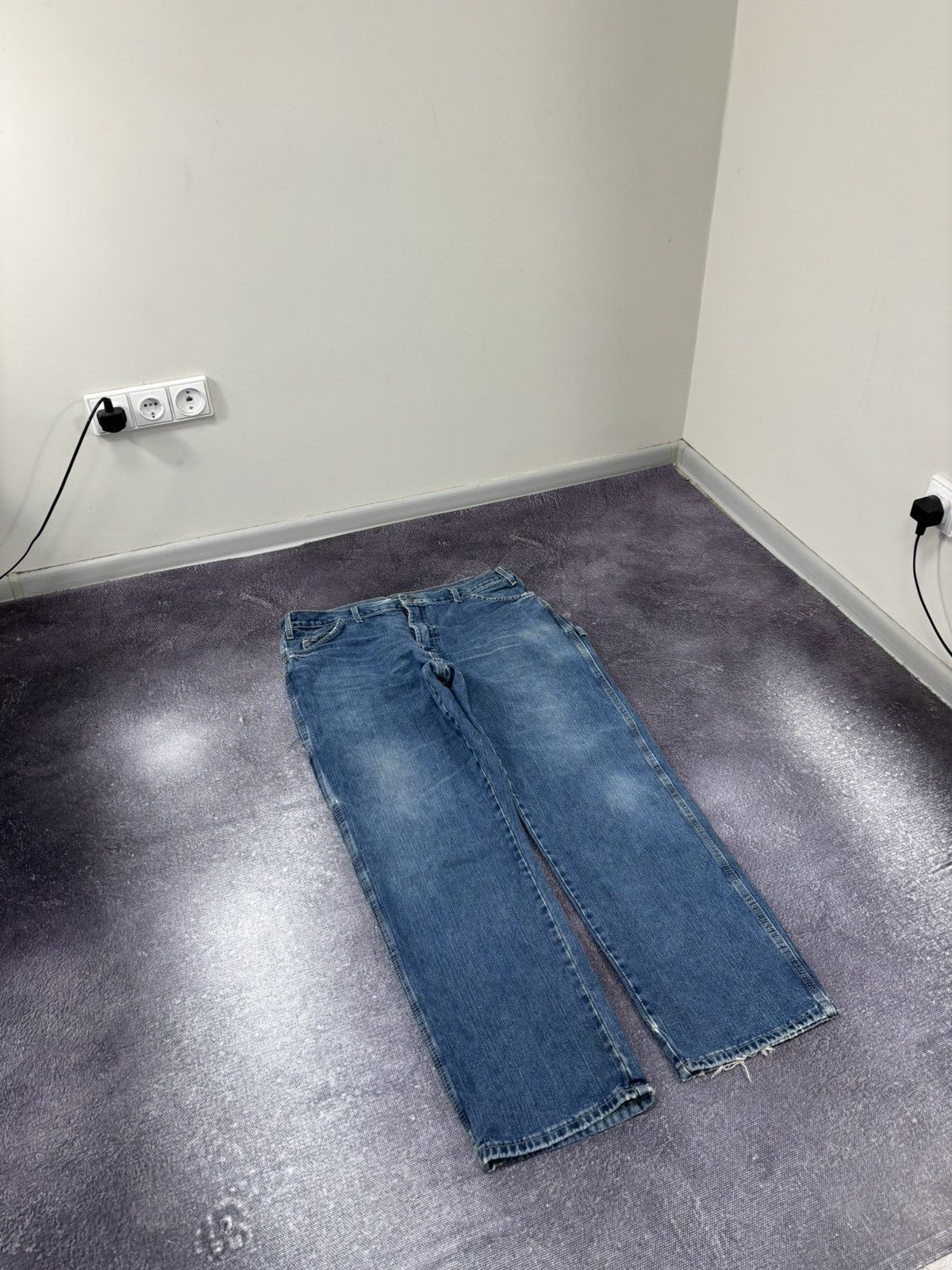 Dickies Vintage Dickies American Denim USA Blue Hype Baggy Jeans Size US 38 / EU 54 - 10 Thumbnail