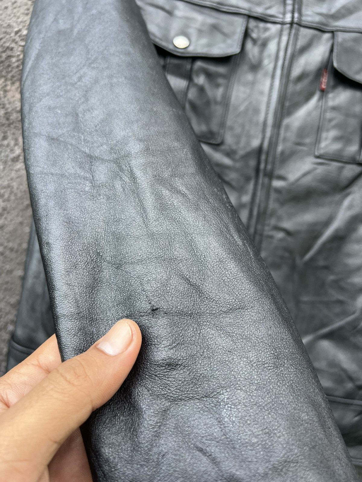 Levi's Lether Jacket Levis Size S / US 4 / IT 40 - 5 Thumbnail