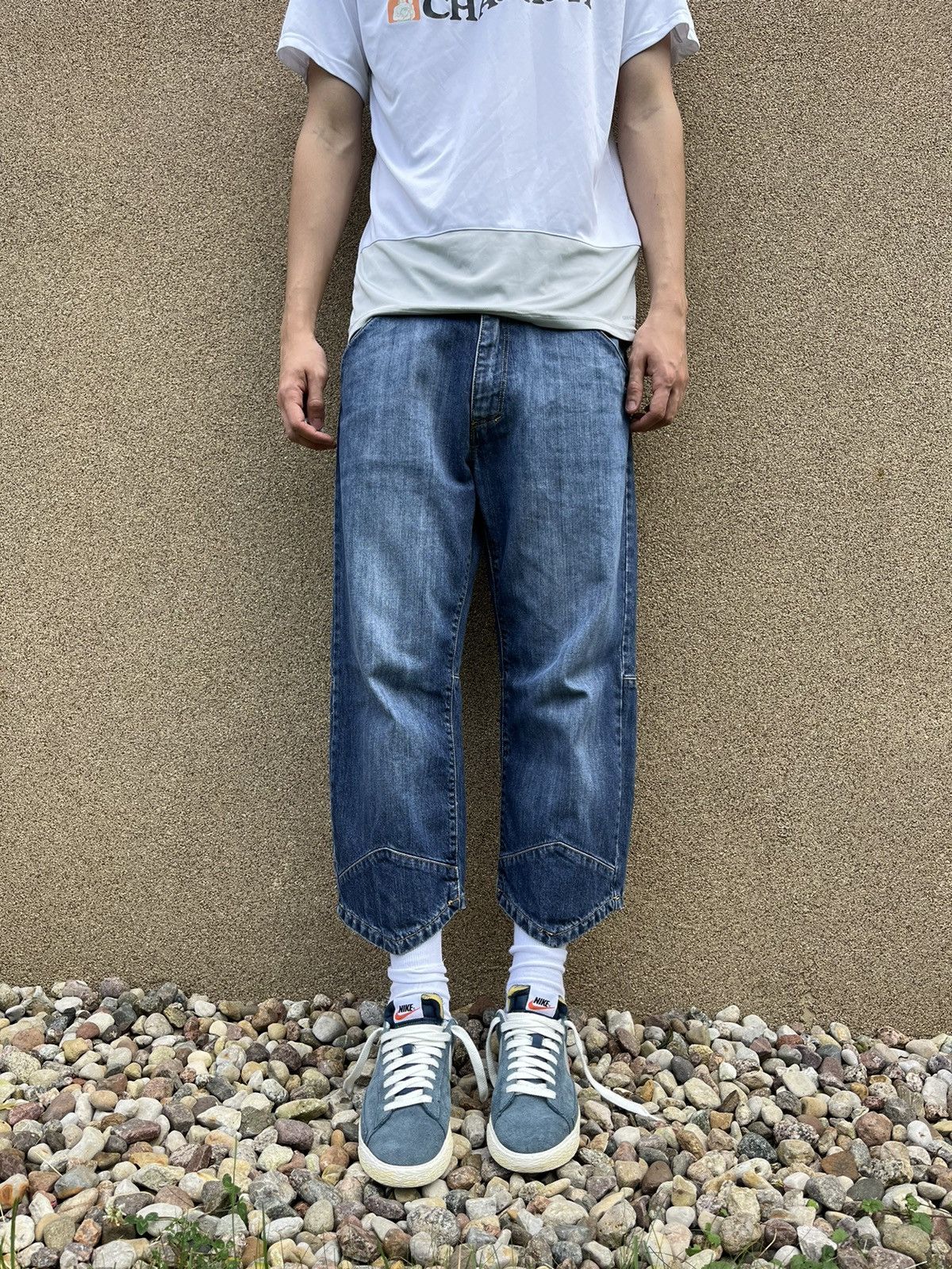 Burberry × Vintage Vintage Thomas Burberry Denim Shorts Pants