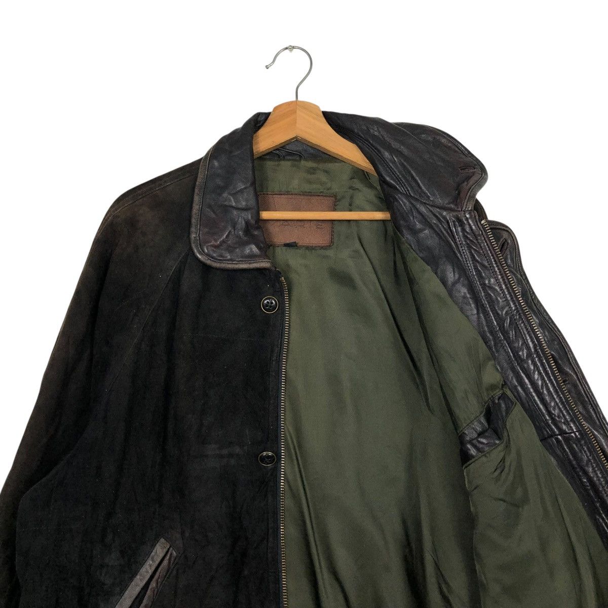 Japanese Brand 🔥VINTAGE BIKER LEATHER JACKET BLANKET VARIE ISSEY MIYAKE Size US L / EU 52-54 / 3 - 14 Thumbnail