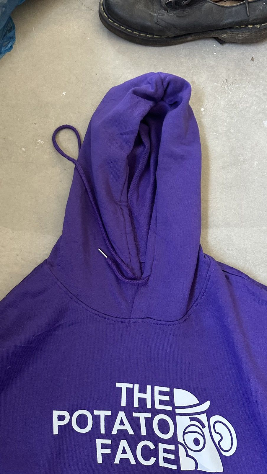 Vintage THE POTATO FACE TNF PARODY HOODIE Size US L / EU 52-54 / 3 - 6 Thumbnail