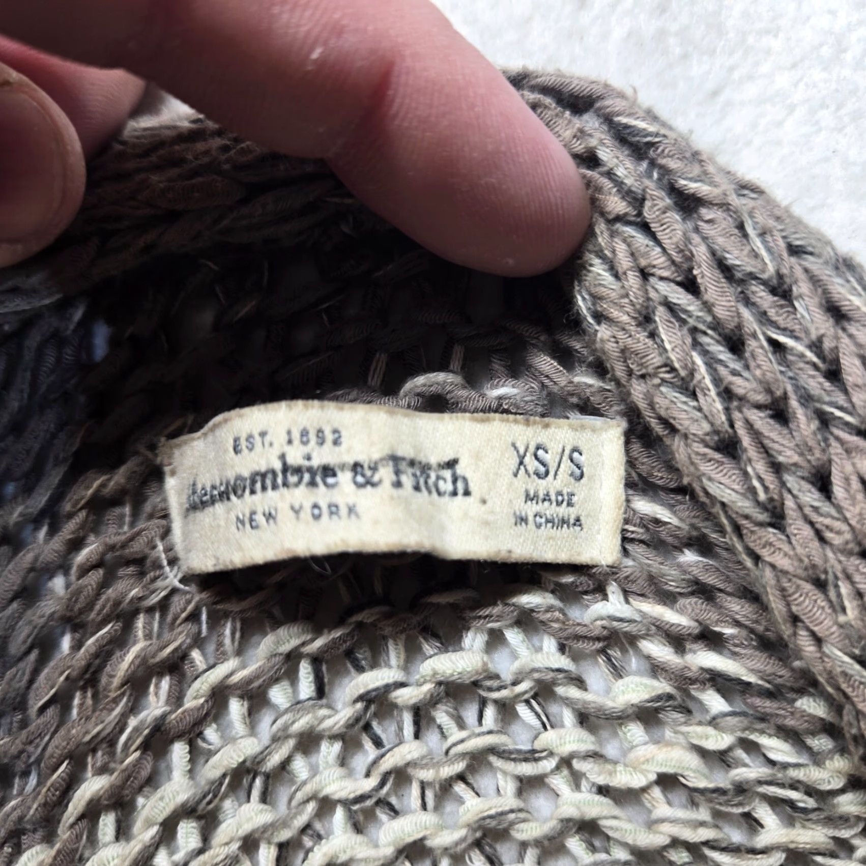 Abercrombie & Fitch VINTAGE Abercrombie & Fitch Women's Cardigan Knit Long Line Button Up XS Brown Sweater 2010s Size XS / US 0-2 / IT 36-38 - 5 Thumbnail