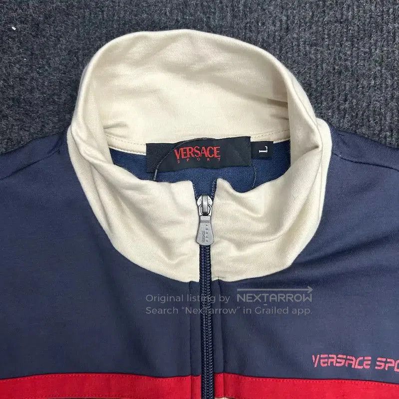 Versace Versace Sport Blue Long Sleeve Jacket . Size US L / EU 52-54 / 3 - 4 Thumbnail