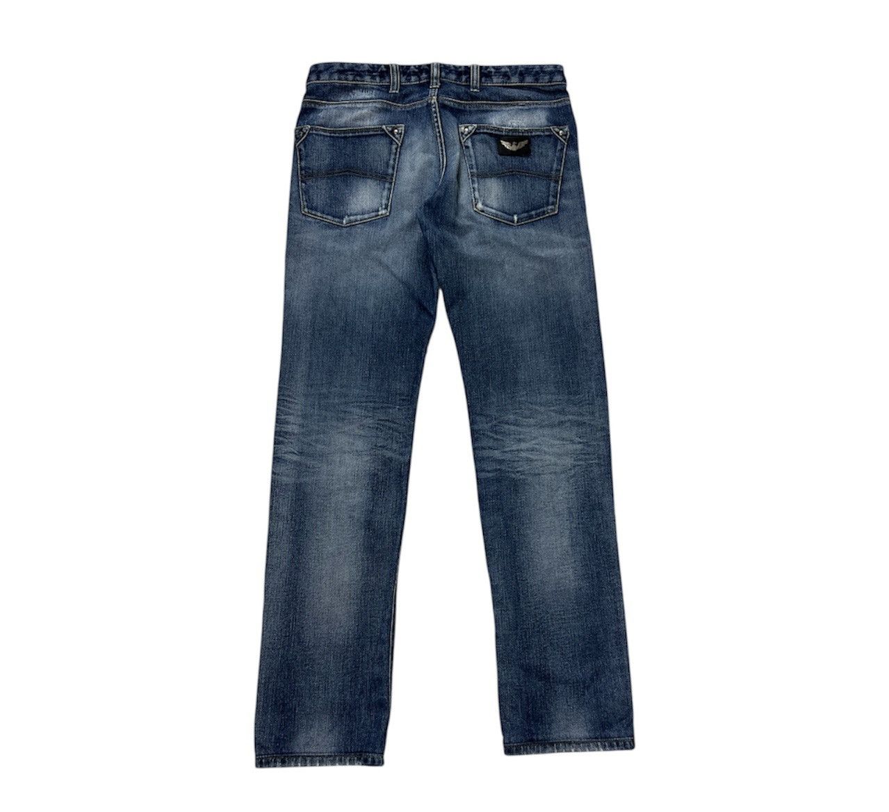 Giorgio Armani Vintage Giorgio Armani jeans distressed denim washed pants Size US 32 / EU 48 - 2 Thumbnail