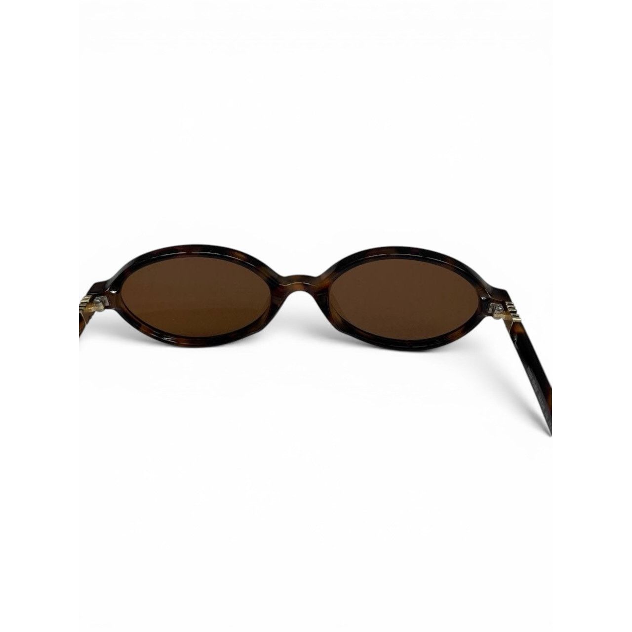 Miu Miu Miu Miu Oval Tortoiseshell Sunglasses Size ONE SIZE - 10 Thumbnail