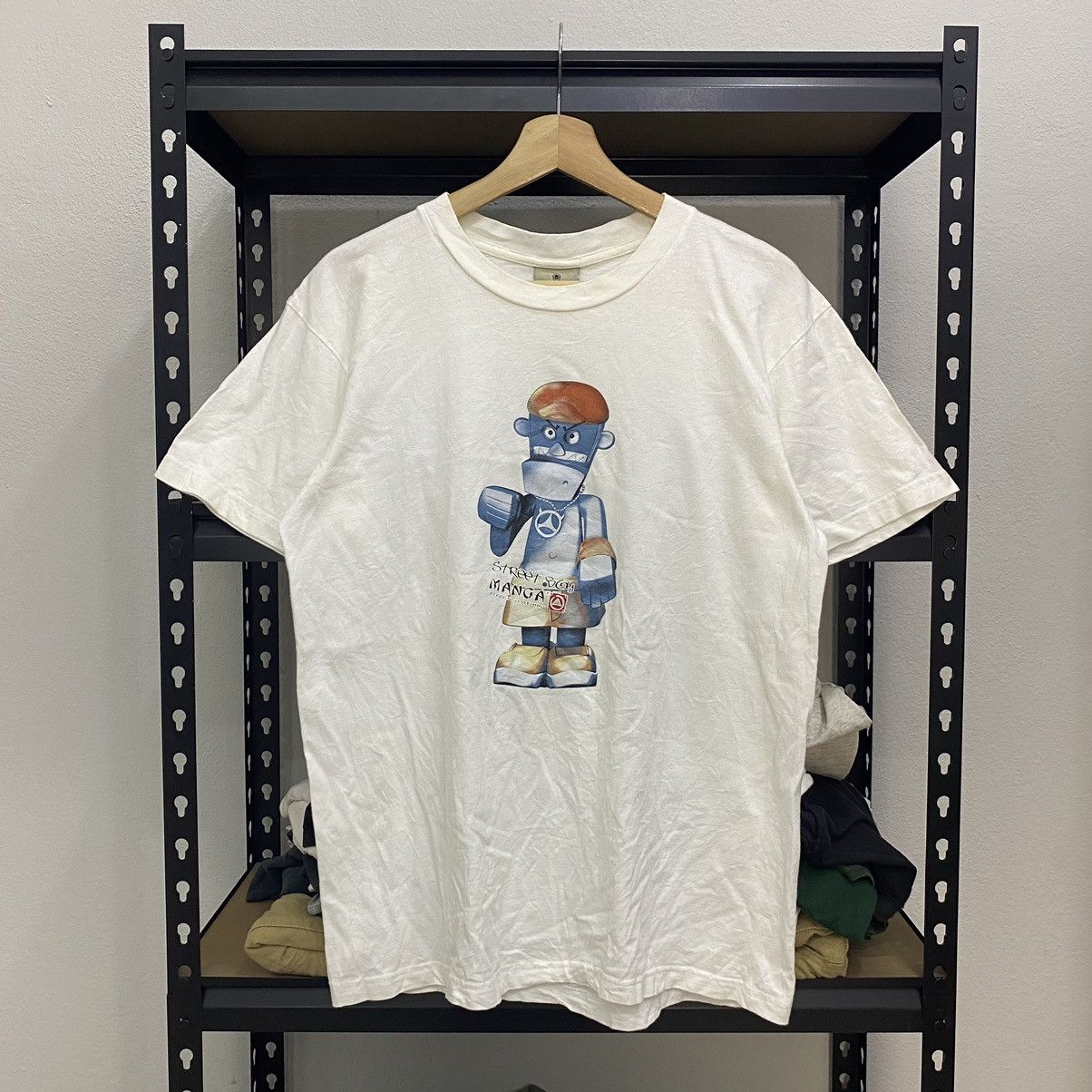 Vintage Anime Manga Tshirt White Colour❗️
