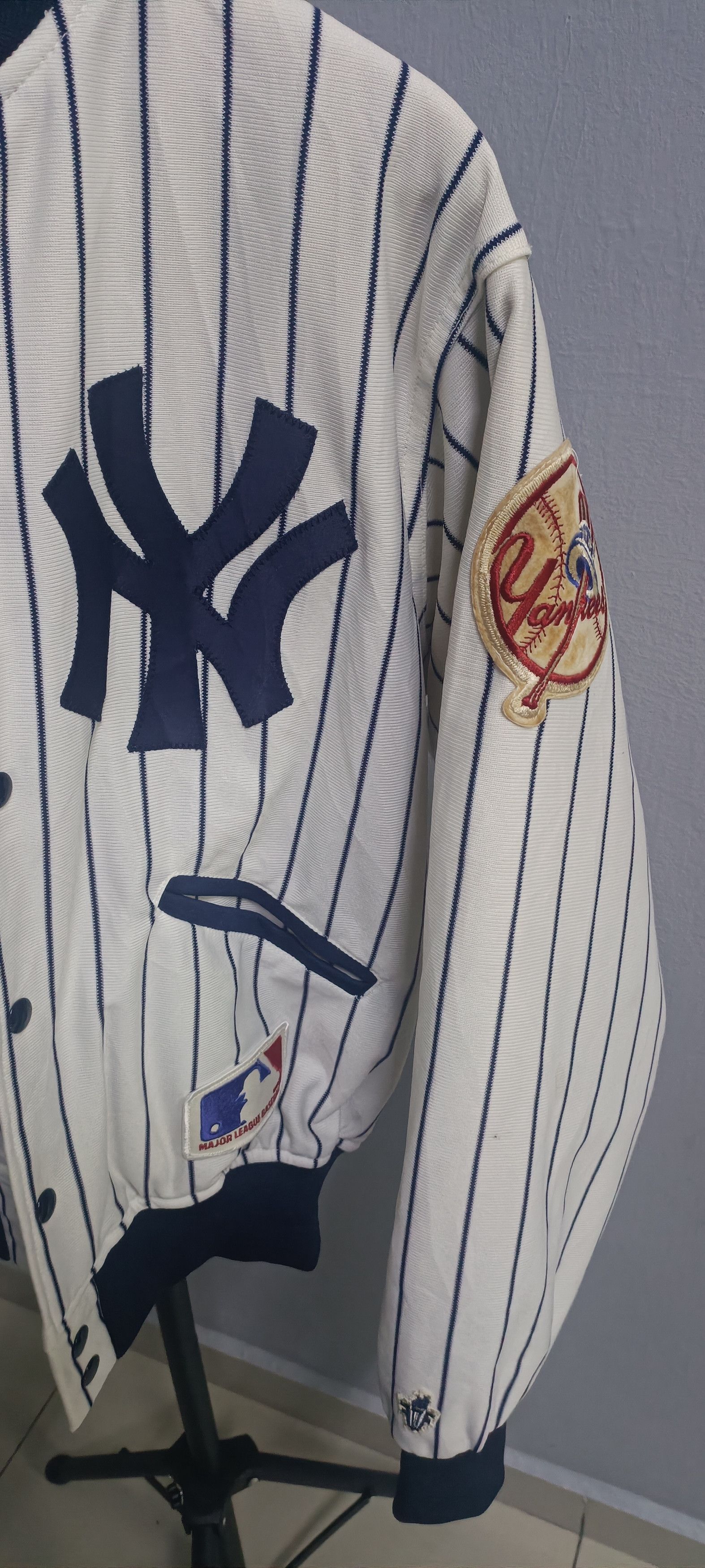 Vintage Vintage Felco Varsity MLB New York Yankees Pinstripe Size US M / EU 48-50 / 2 - 3 Thumbnail