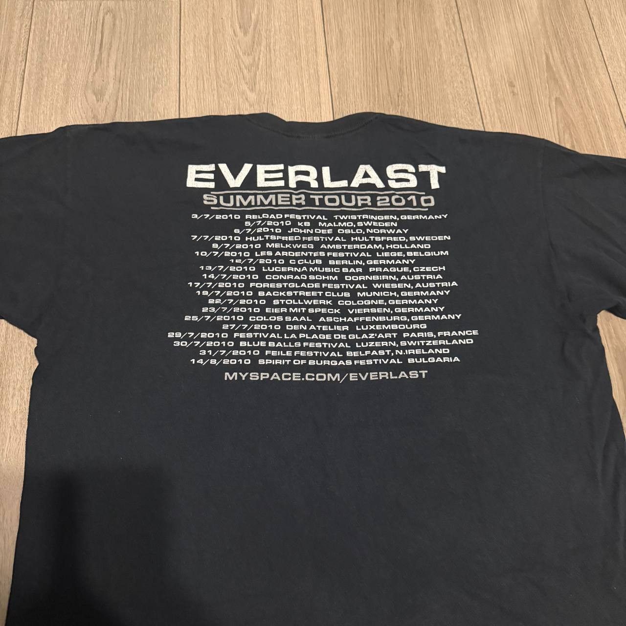 Other Everlast Summer Tour 2010 t-shirt Size US M / EU 48-50 / 2 - 4 Thumbnail