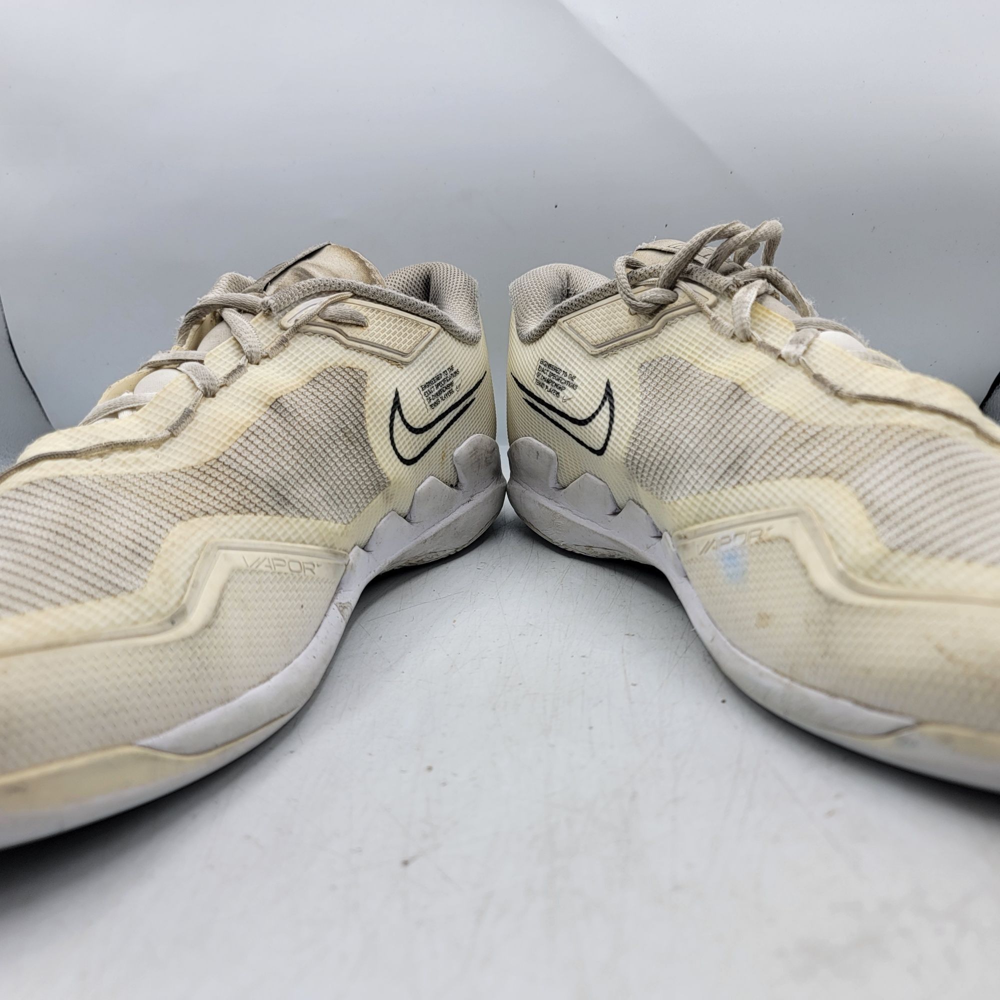 Nike Nike Zoom Vapor Pro Mens 11.5 White Sneaker Shoes Casual Gym Size US 11.5 / EU 44-45 - 3 Thumbnail