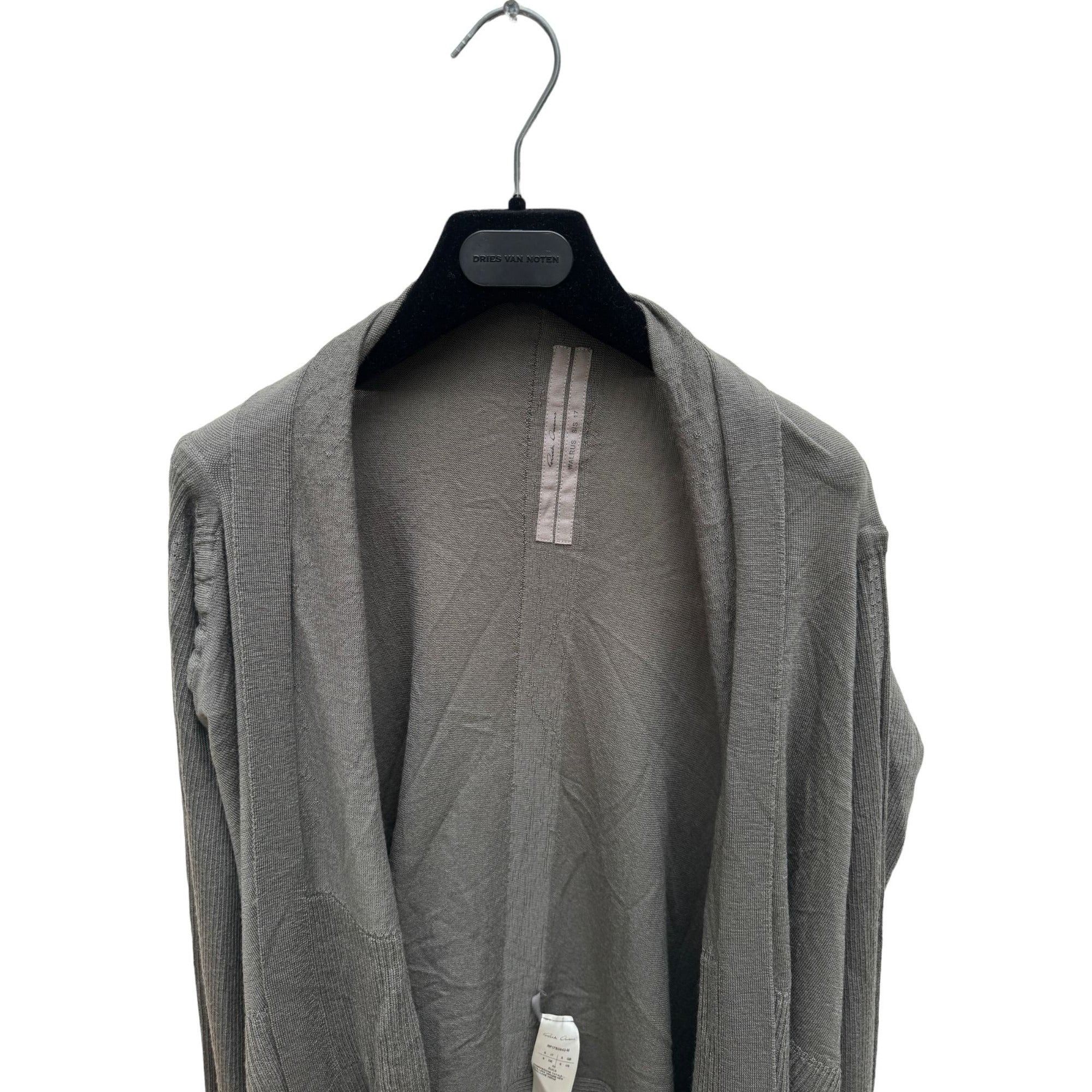Rick Owens SS 2017 Walrus Cardigan Size S / US 4 / IT 40 - 2 Thumbnail
