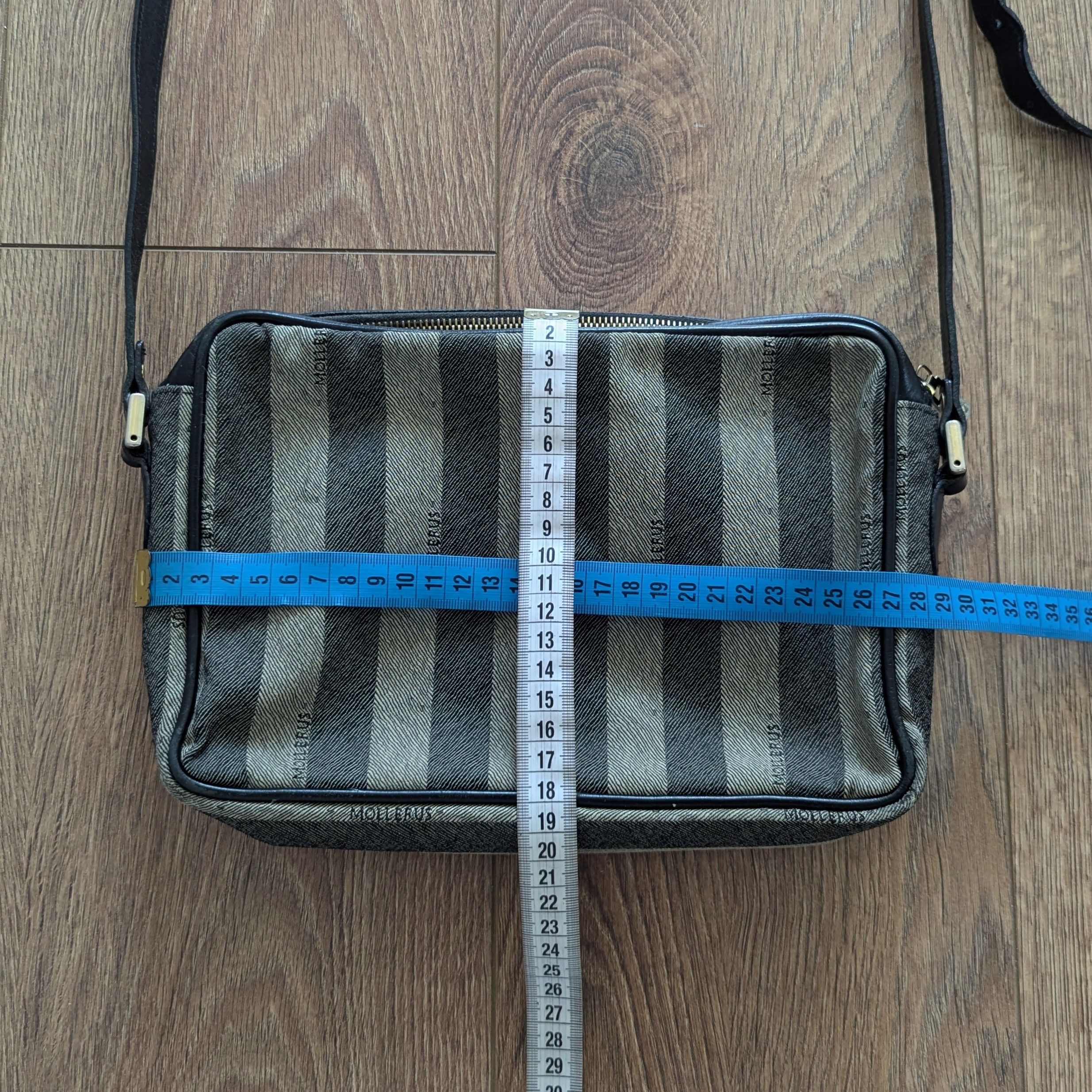 Maison Mollerus Maison Mollerus MM Messenger Small Shoulder Bag Zip Riri Size ONE SIZE - 16 Thumbnail
