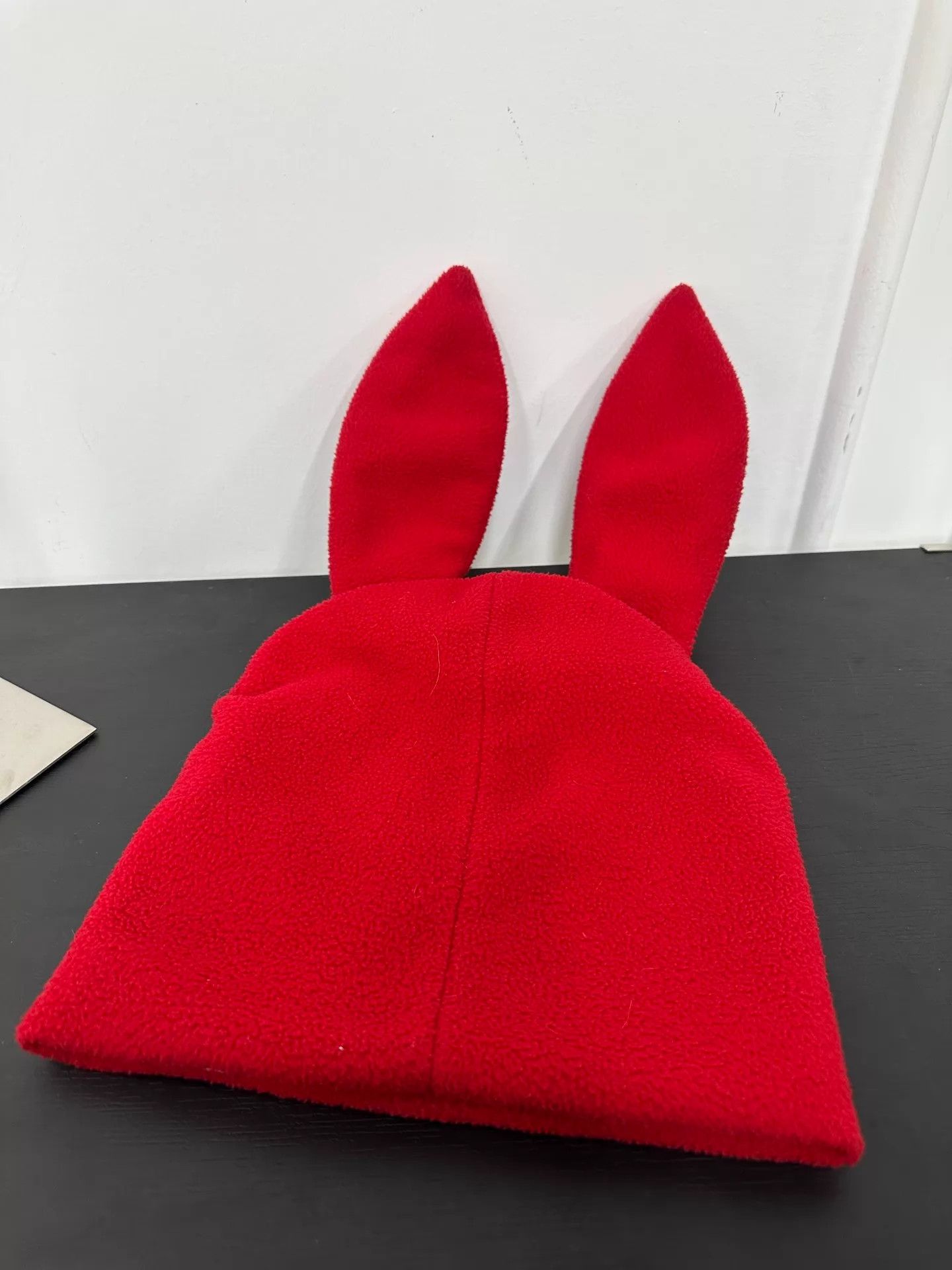 Comme des Garcons CDG red bunny ear beanie Capper Rocky rare Size ONE SIZE - 2 Thumbnail