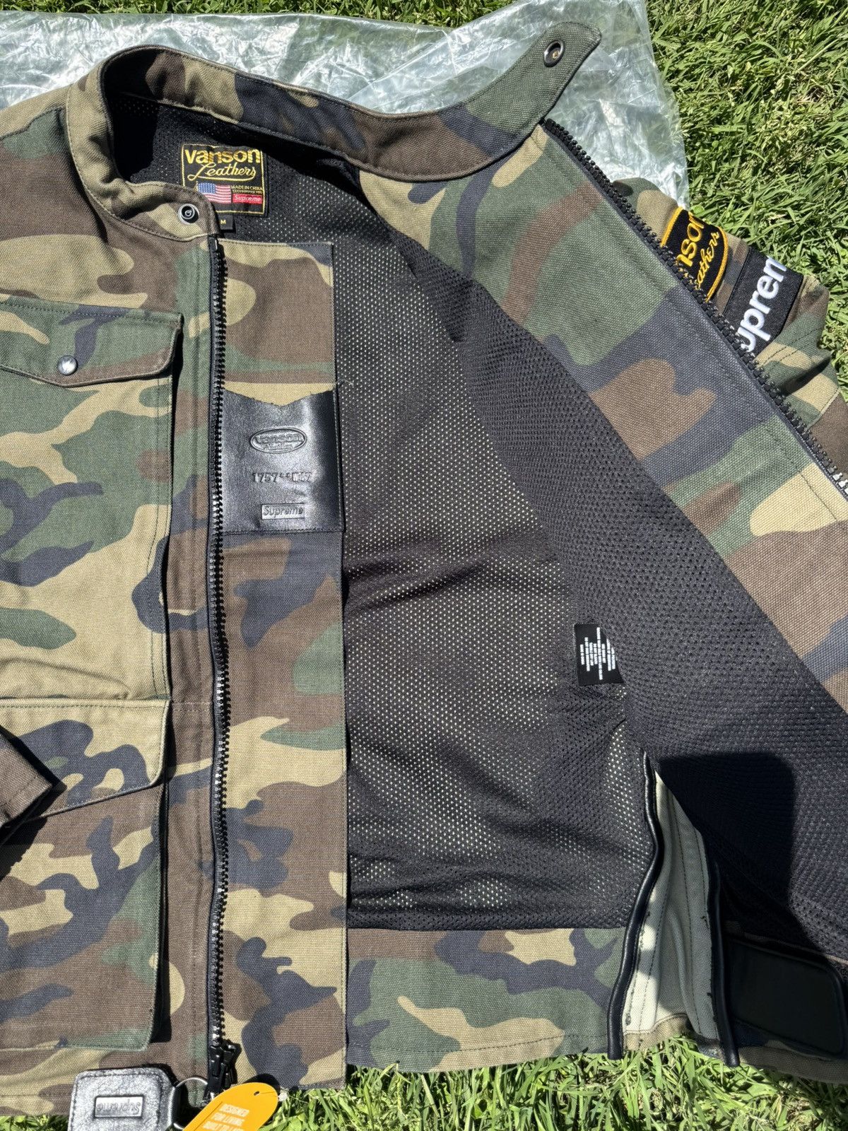 Supreme × Vanson Leathers Supreme Vanson Leathers Cordura Jacket Size US M / EU 48-50 / 2 - 5 Thumbnail