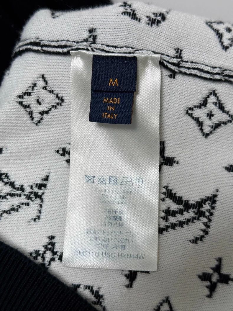 Louis Vuitton Louis Vuitton Black and white gradient presbyopic sweater Size US M / EU 48-50 / 2 - 4 Thumbnail