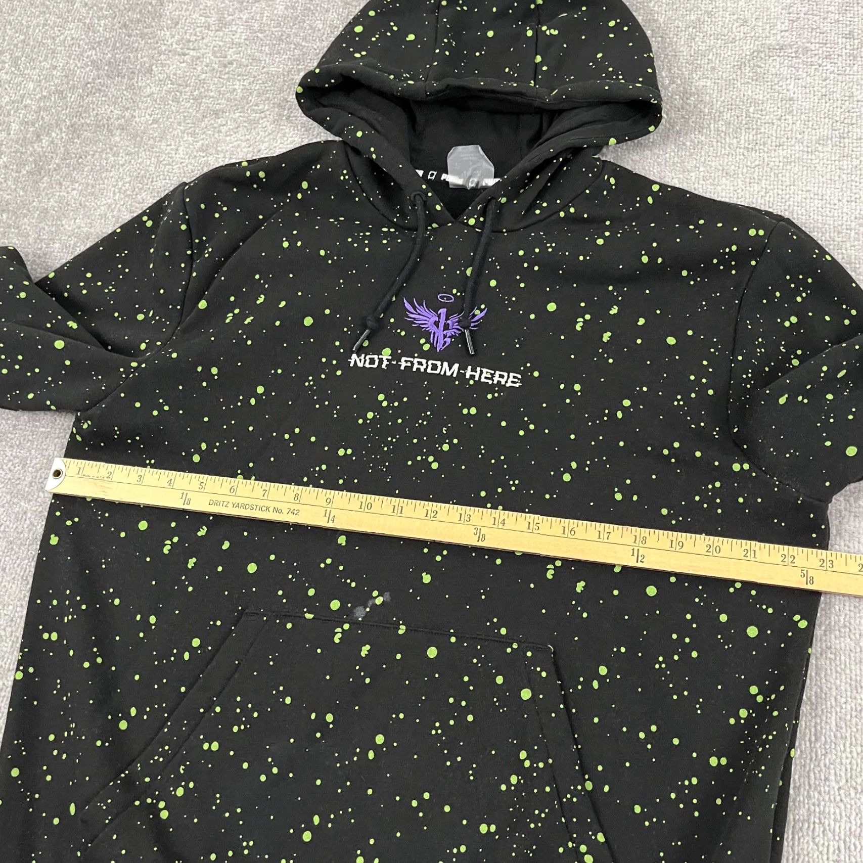 Puma Puma x LaMelo Ball Not From Here Hoodie Mens Large Black Pullover Hoodie Classic Sports Size US L / EU 52-54 / 3 - 7 Thumbnail