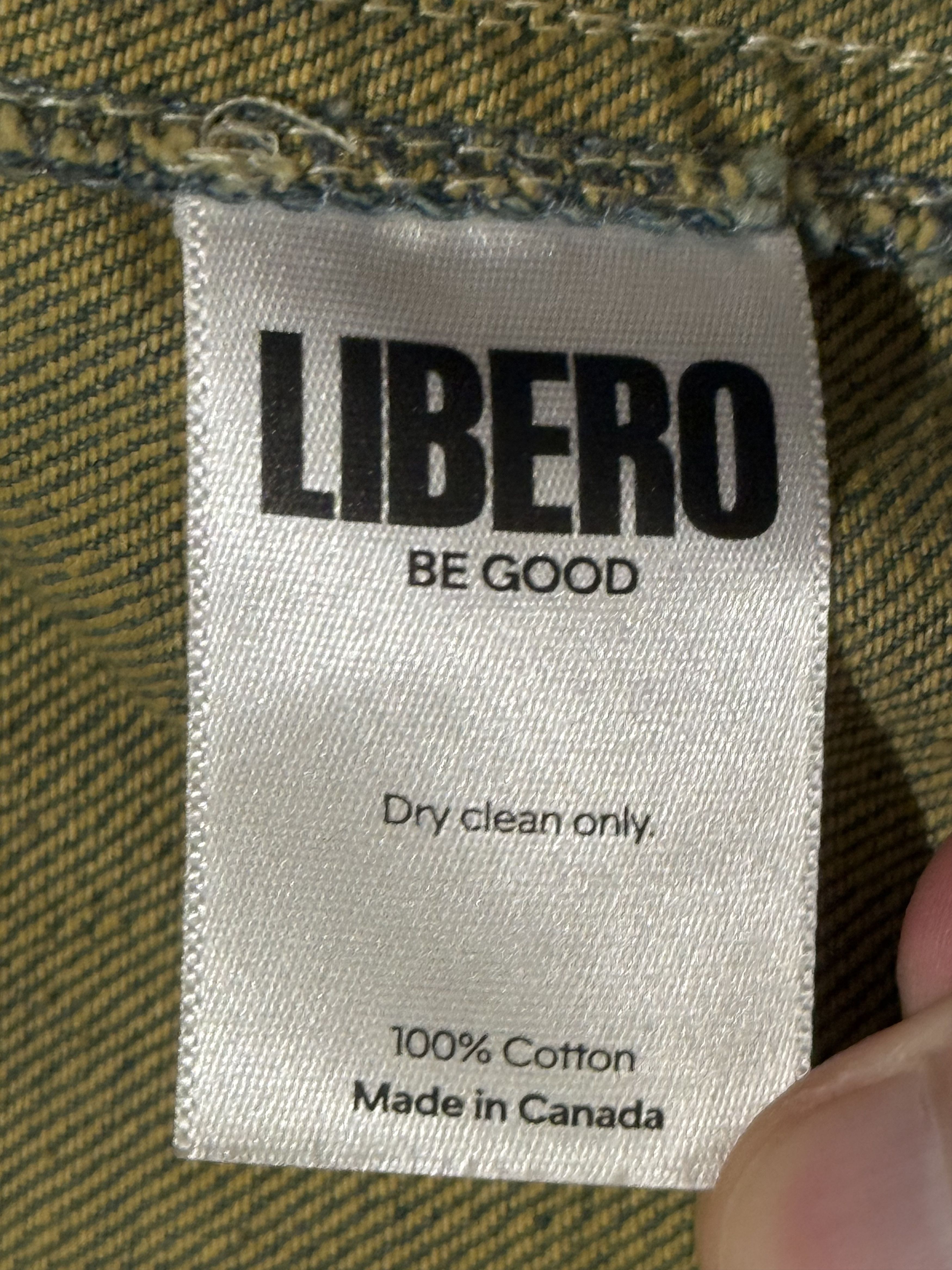Libero 💚 Libero Spaghetti Western Button Up Shirt Green Denim NEW Size US M / EU 48-50 / 2 - 20 Thumbnail