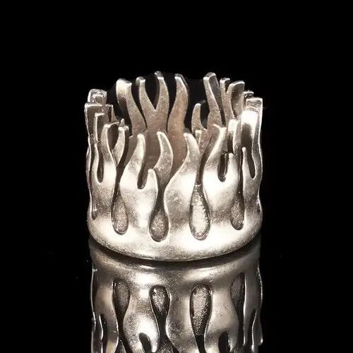 Jewelry × Sterling Silver × Vintage Unique Thai Silver Ring Size ONE SIZE - 2 Thumbnail