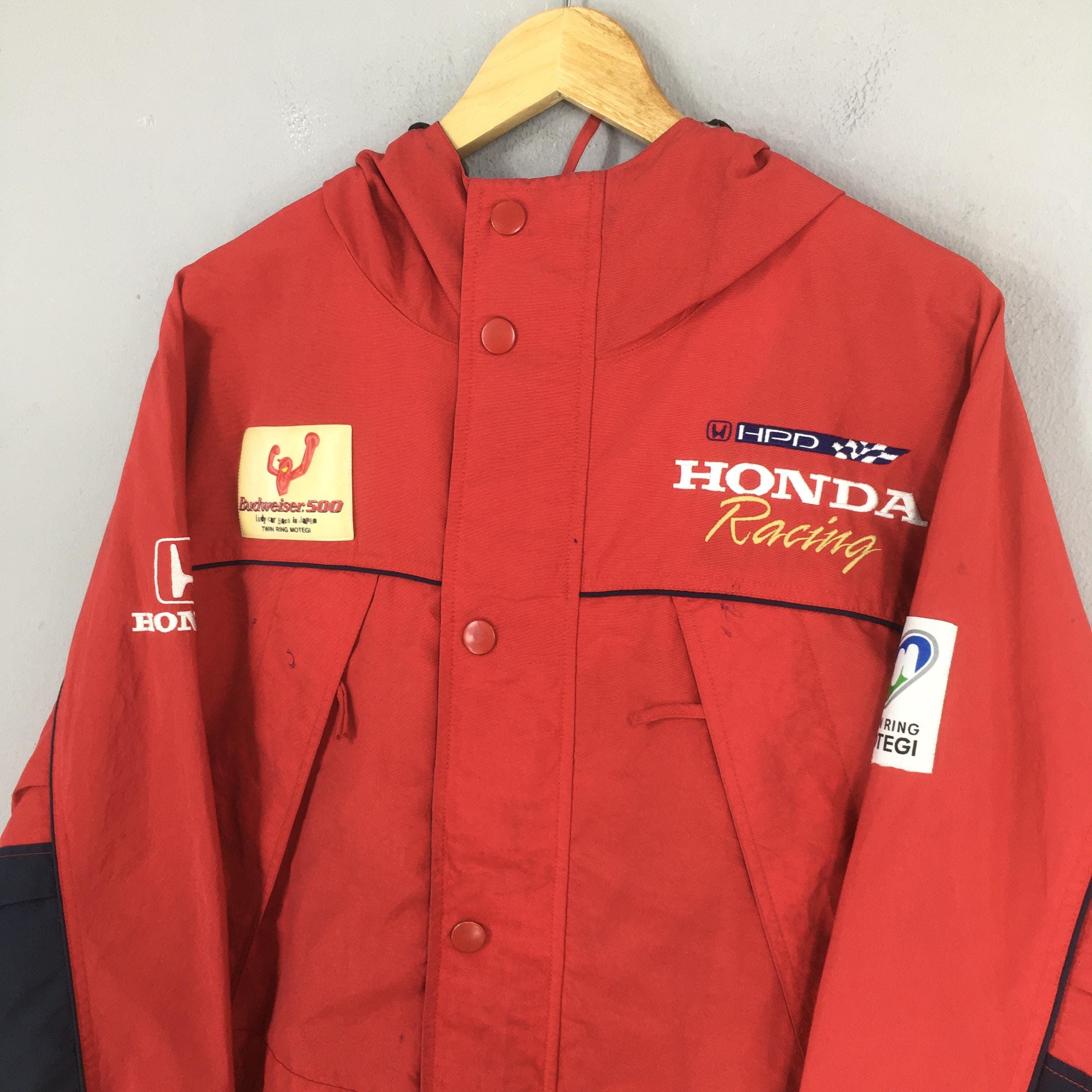 Formula 1 Vintage Honda Racing Team Hoodie Jacket XLarge Size US XL / EU 56 / 4 - 4 Thumbnail