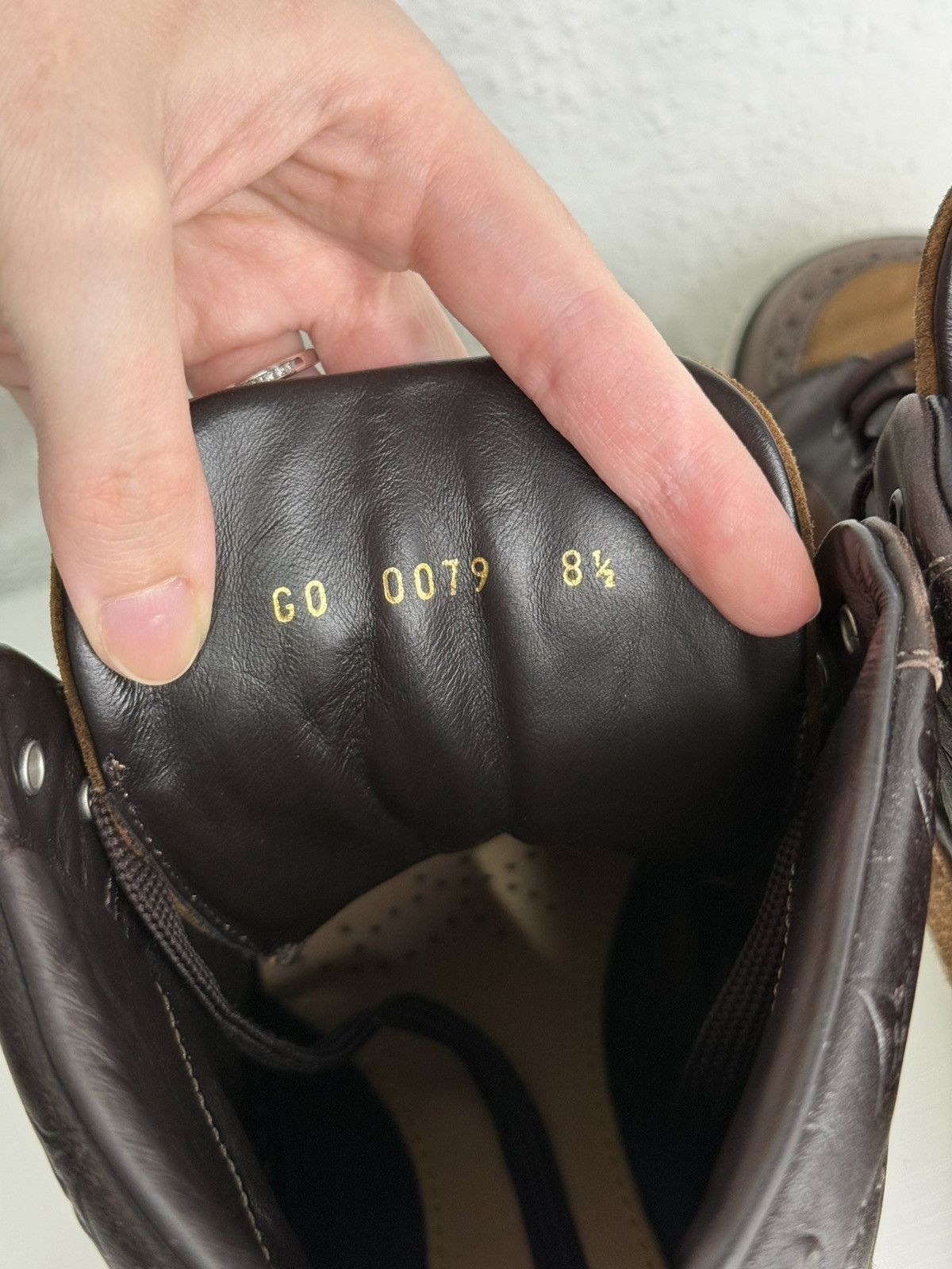 Louis Vuitton Louis Vuitton LV Monogram High Top Leather Sneakers Size US 9.5 / EU 42-43 - 5 Thumbnail