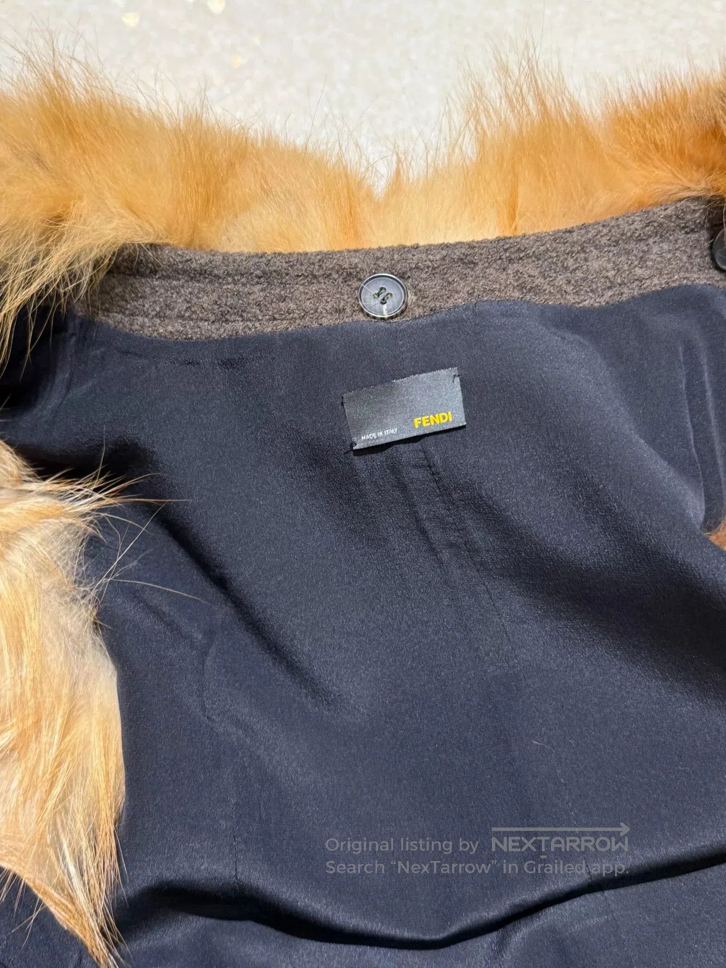 Fendi Fendi Fox Fur Wool Vest. Size US M / EU 48-50 / 2 - 8 Thumbnail