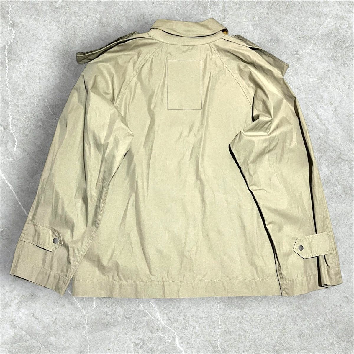 Burberry BURBERRY BEIGE WRAP JACKET Size M / US 6-8 / IT 42-44 - 3 Thumbnail