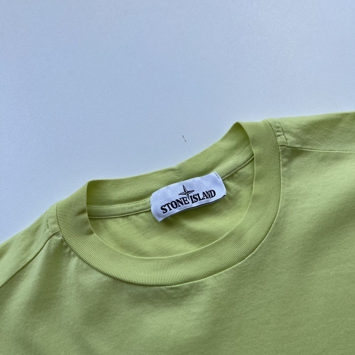 Stone Island Stone Island Patch Program Logo T-Shirt Lime Green Size US M / EU 48-50 / 2 - 7 Thumbnail