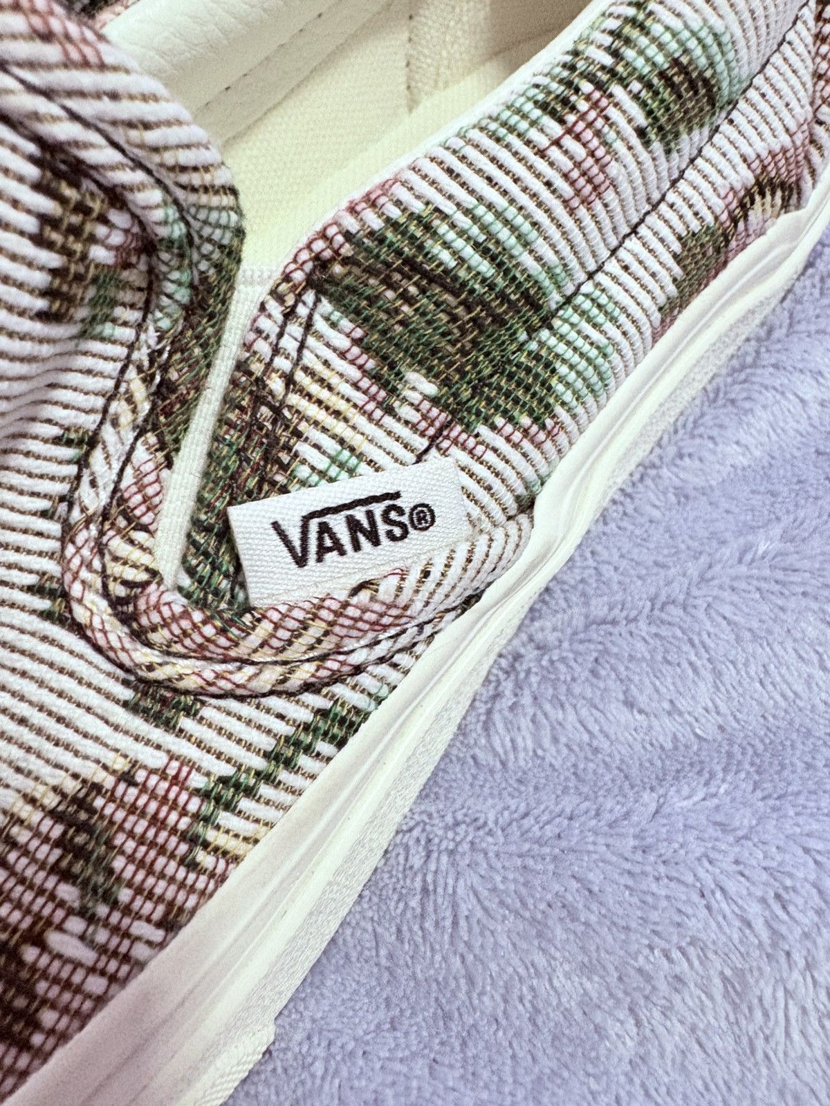 Vans Vans Classic Slip On Tapestry Floral 4.5 Men US Women Size 6 Size US 6 / IT 36 - 4 Thumbnail