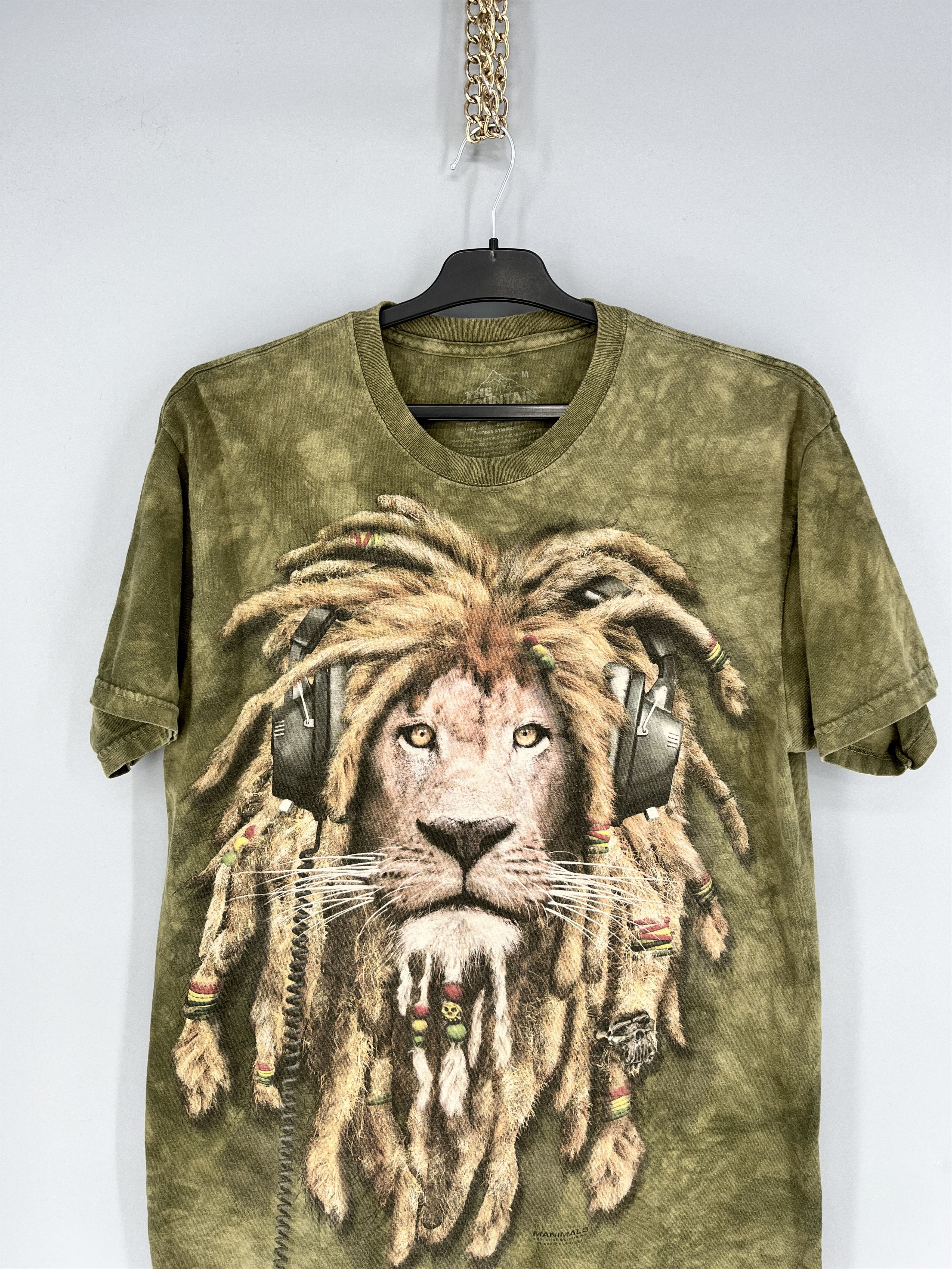 Band Tees Vintage The Mountain Lion Rasta Tshirts Size US M / EU 48-50 / 2 - 6 Thumbnail