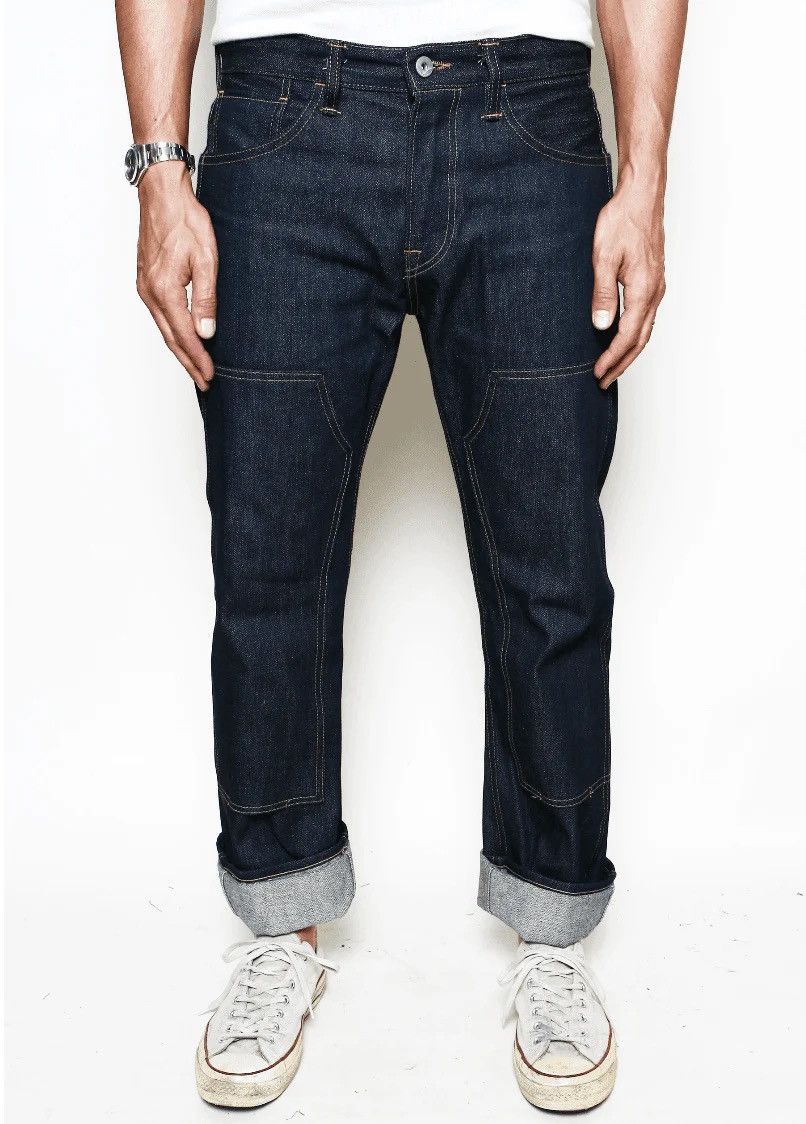 Rogue Territory ROGUE TERRITORY - STANTON DOUBLE KNEE 12OZ BROKEN TWILL Size US 29 - 8 Thumbnail
