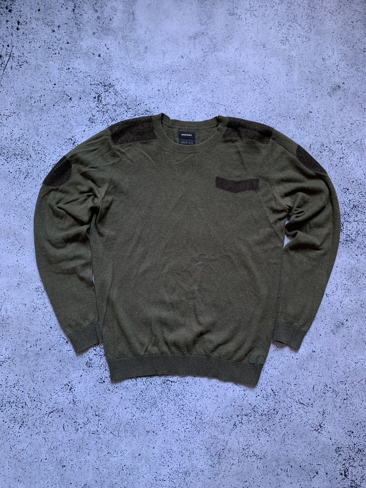 Diesel × Vintage Vintage Diesel Crewneck Sweater Superior Quality Cashmere Size US S / EU 44-46 / 1 - 1 Thumbnail