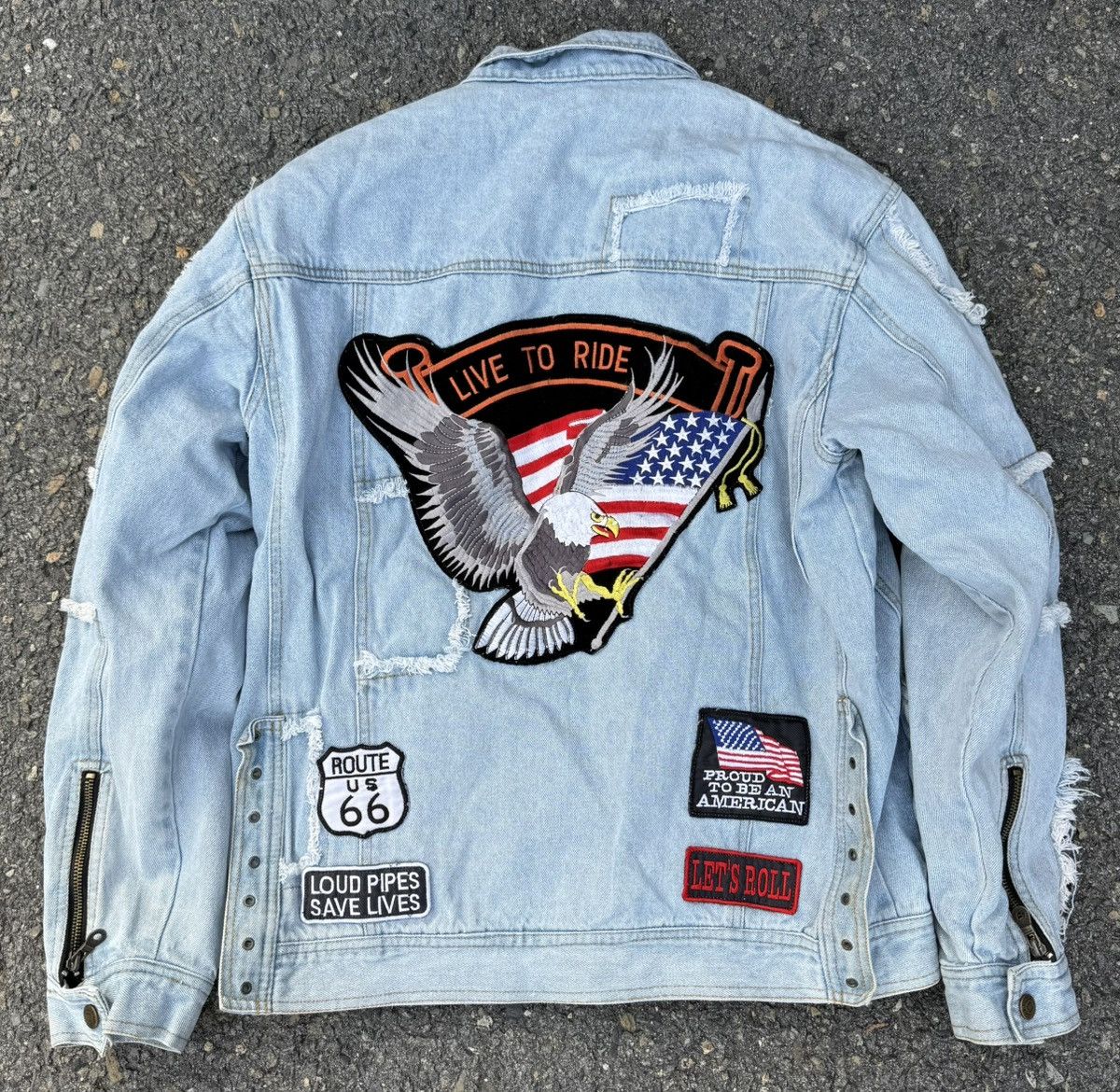 Other Denim Jean Designer Jacket by Diamond Plate Size US M / EU 48-50 / 2 - 10 Thumbnail