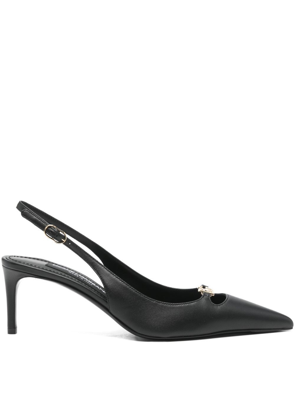 Dolce & Gabbana LEATHER SLINGBACK PUMPS Size US 7 / IT 37 - 1 Thumbnail