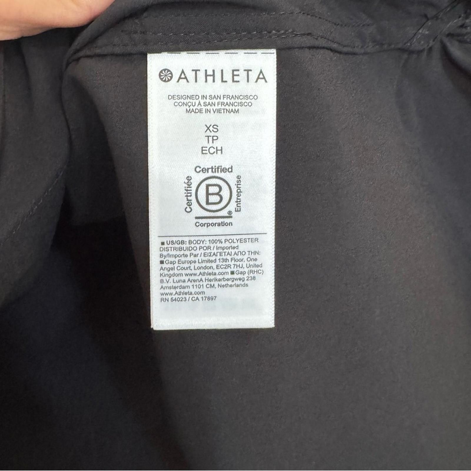 Other Athleta Black Blouse XS Size XS / US 0-2 / IT 36-38 - 5 Thumbnail